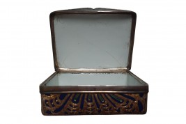 Blue and gold, 18 or 19th century box