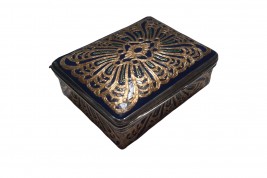 Blue and gold, 18 or 19th century box