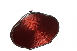 Rouge, porte-monnaie fin XIXe siècle