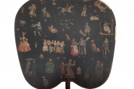 Light and transparency, magic lantern fixed fans, 19th Century