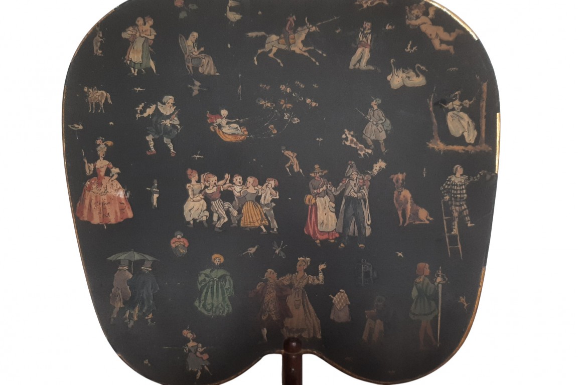 Light and transparency, magic lantern fixed fans, 19th Century
