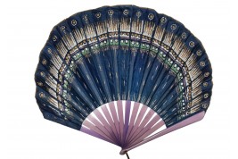 Art deco colors, fan circa 1920-30