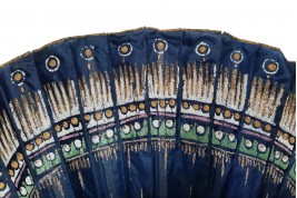 Art deco colors, fan circa 1920-30