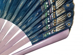 Art deco colors, fan circa 1920-30