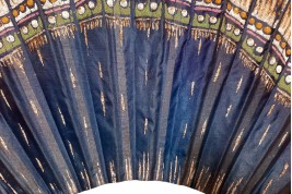 Art deco colors, fan circa 1920-30