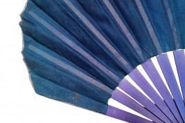 Art deco colors, fan circa 1920-30