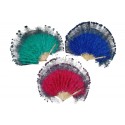 Crazy Art deco. Feather fans