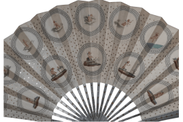The birth and triumph of Love, fan circa 1890