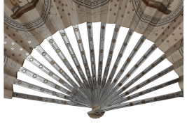 The birth and triumph of Love, fan circa 1890