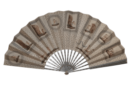 The birth and triumph of Love, fan circa 1890