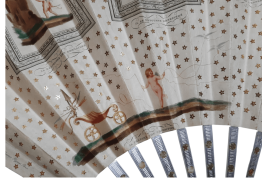 The birth and triumph of Love, fan circa 1890