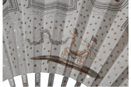 The birth and triumph of Love, fan circa 1890