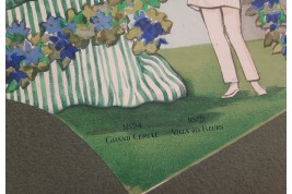 Colombine by Léone Georges, fan design circa 1910