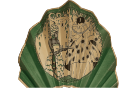 Columbine, advertising fan for Atkinson’s perfumes, circa 1920
