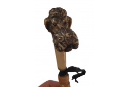 Poodle, early 20th century doll's  parasol