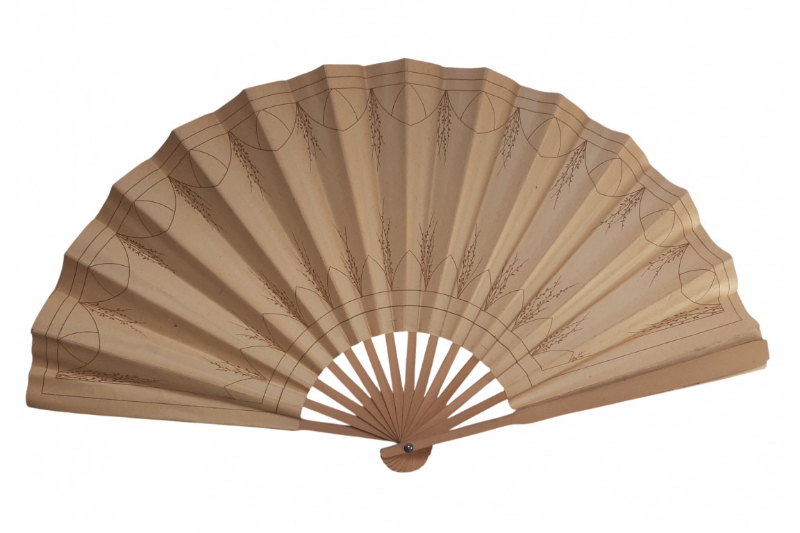 Street children, fan designed by Poulbot for the Café de la Paix, circa 1910
