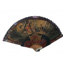 Miniature fan in the style of vernis Martin, 19th century