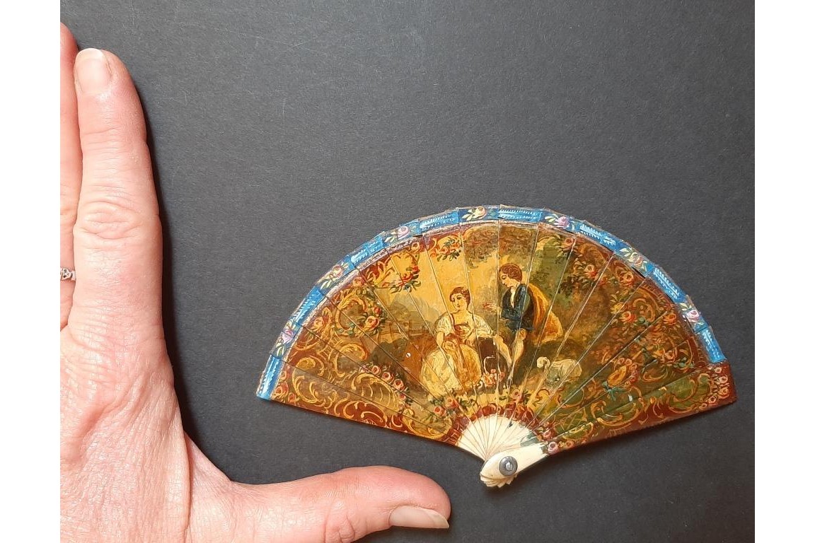 Miniature fan, 20th century
