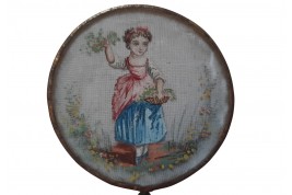 Écrans de poupée ou miniatures, fin XIXè siècle