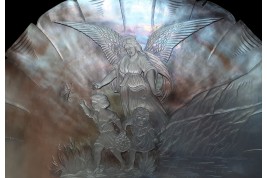 Trouville kids, mother of pearl shell, Belle Epoque period