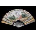 The love letter, child's fan circa 1820-30