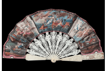 The rape of Europa, fan circa 1750