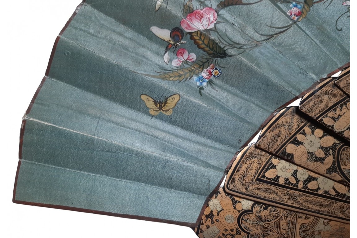 The Pazhou pagoda, a giant asymmetrical fan, 19th-century China