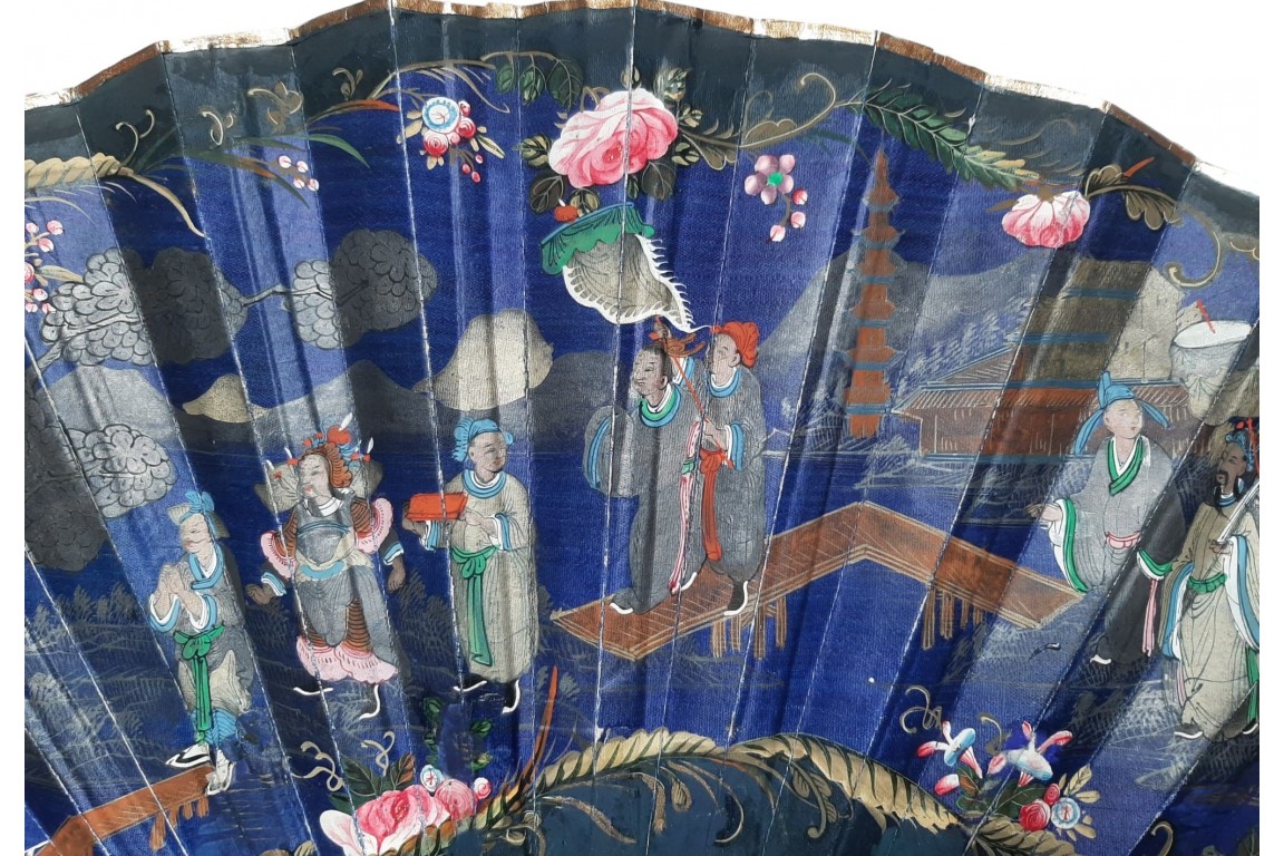 The Pazhou pagoda, a giant asymmetrical fan, 19th-century China