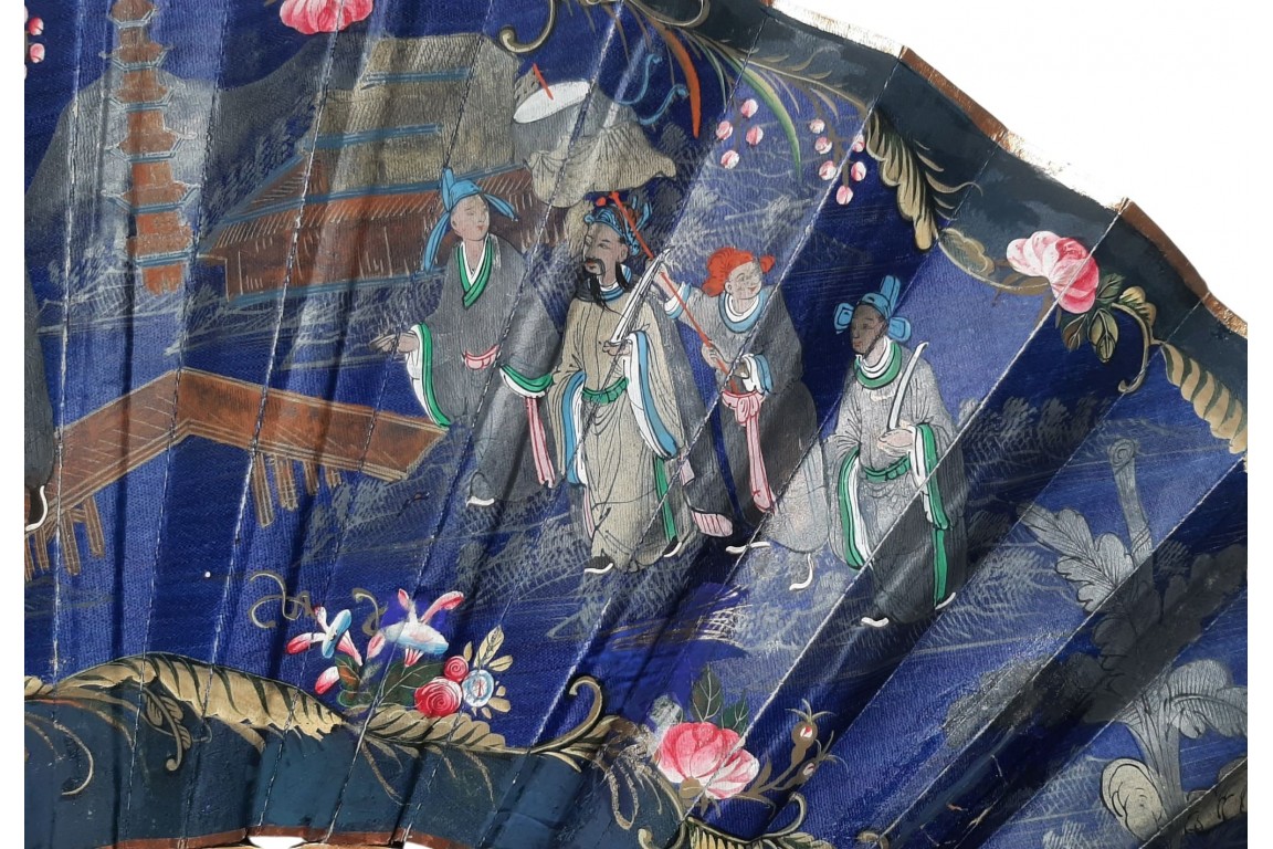 The Pazhou pagoda, a giant asymmetrical fan, 19th-century China