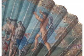 Ariane & Bacchus et le Colisée, éventail vers 1815-20