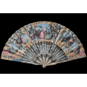 Libertine delights, fan, circa 1760