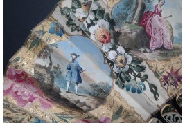 Libertine delights, fan, circa 1750–60