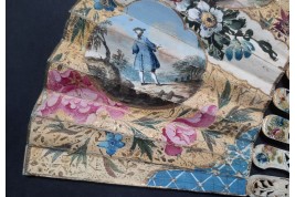 Libertine delights, fan, circa 1750–60