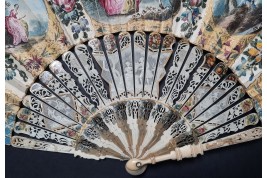 Libertine delights, fan, circa 1750–60