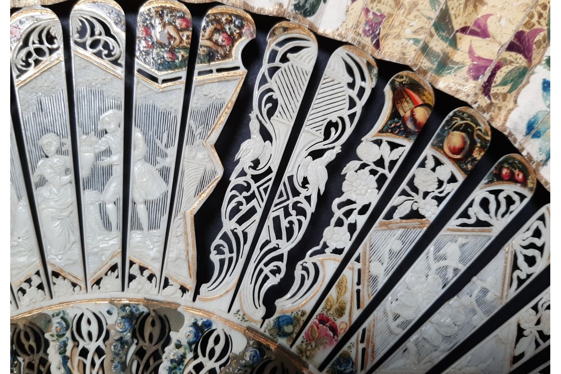 Libertine delights, fan, circa 1750–60