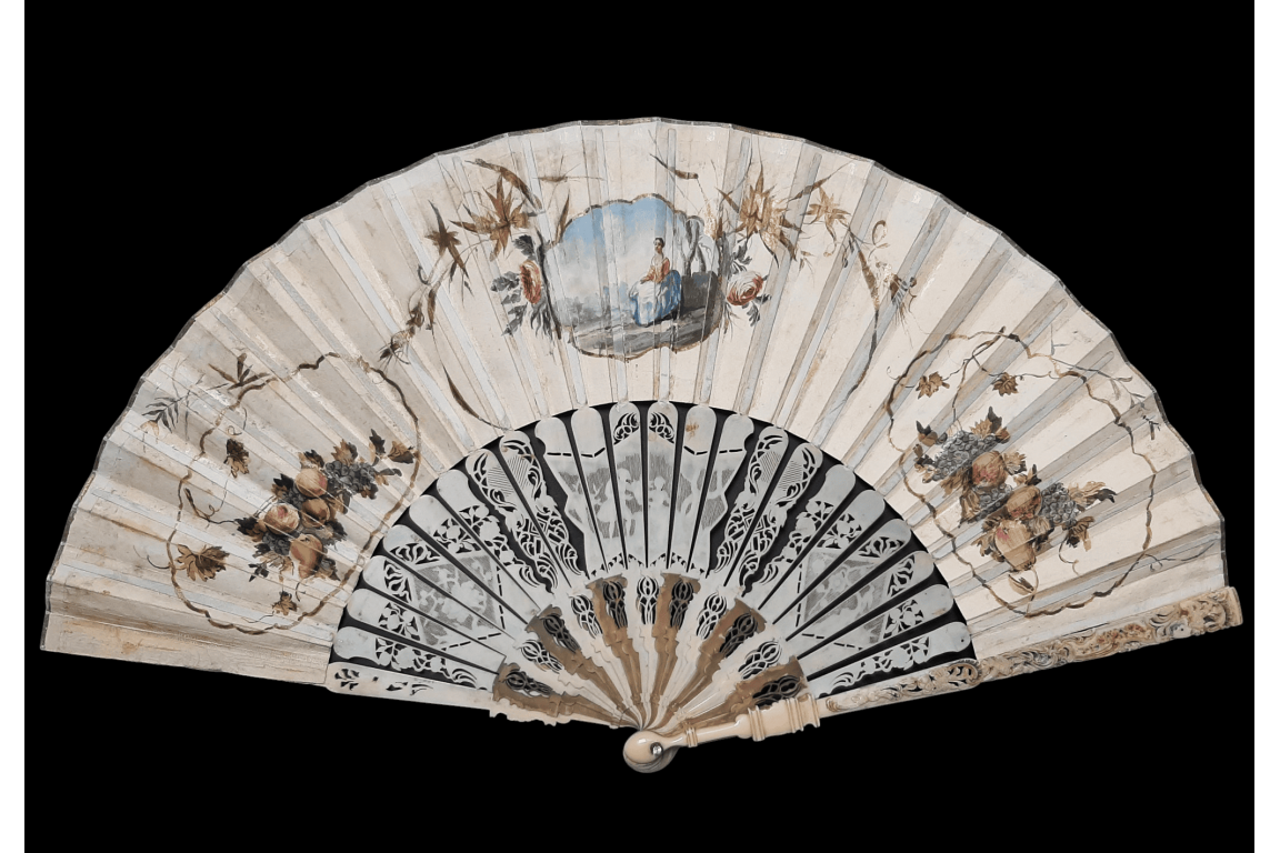Libertine delights, fan, circa 1750–60