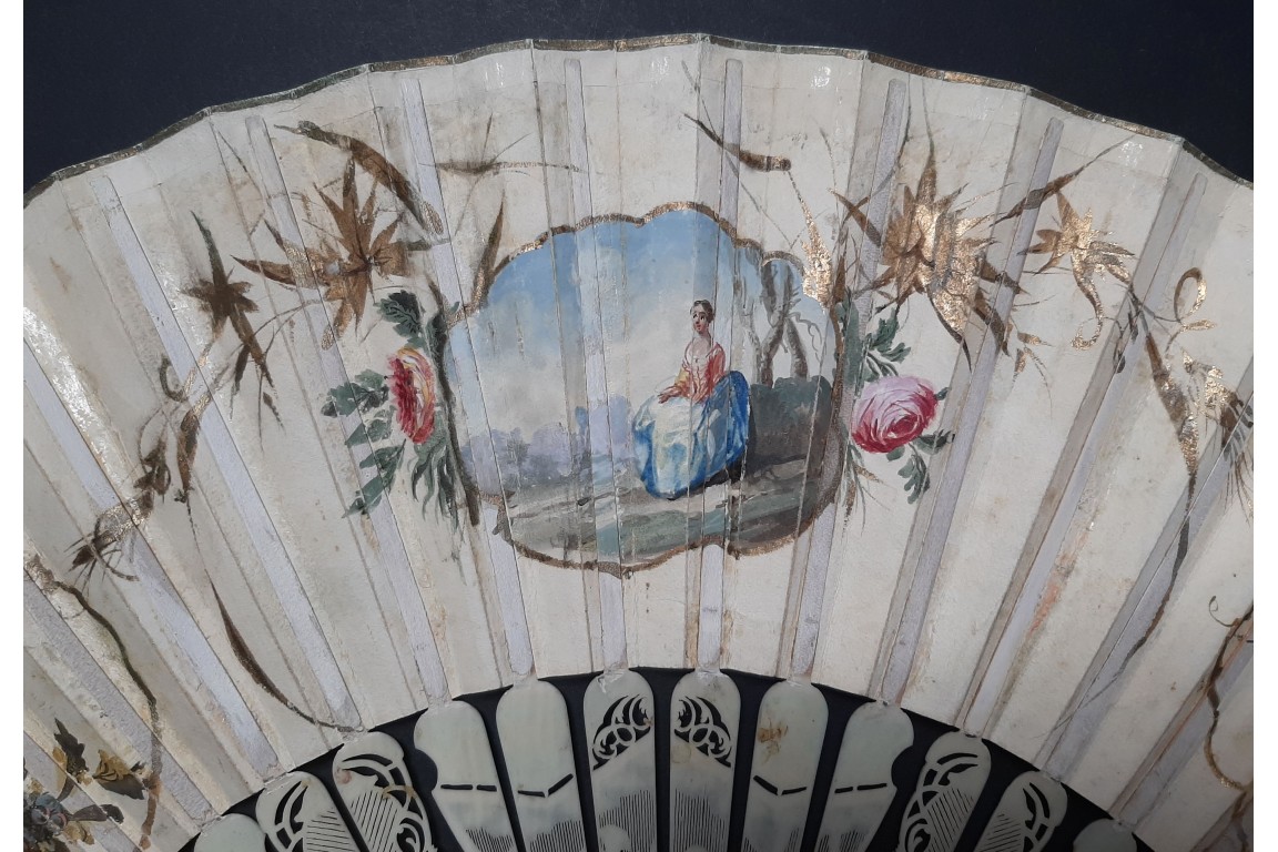 Libertine delights, fan, circa 1750–60