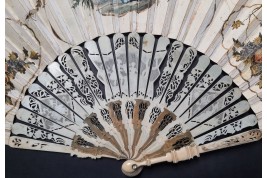 Libertine delights, fan, circa 1750–60