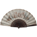 In the style of Alexandre, fan circa 1870