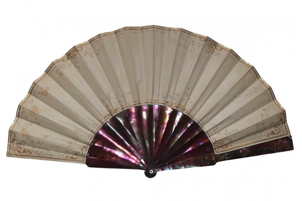 In the style of Alexandre, fan circa 1870