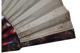 In the style of Alexandre, fan circa 1870