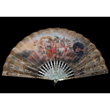 The dawn and Hector’s Farewell, fan circa 1830