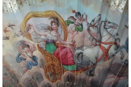 The dawn and Hector’s Farewell, fan circa 1830
