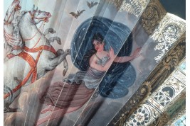 The dawn and Hector’s Farewell, fan circa 1830