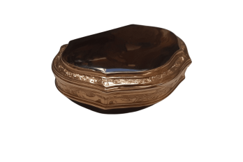Tabatière en agate, période Louis XV
