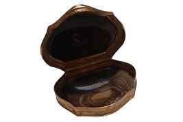 Tabatière en agate, période Louis XV