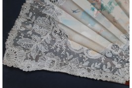 The beauties float, fan design by Marie Adam for Creusy, circa 1890