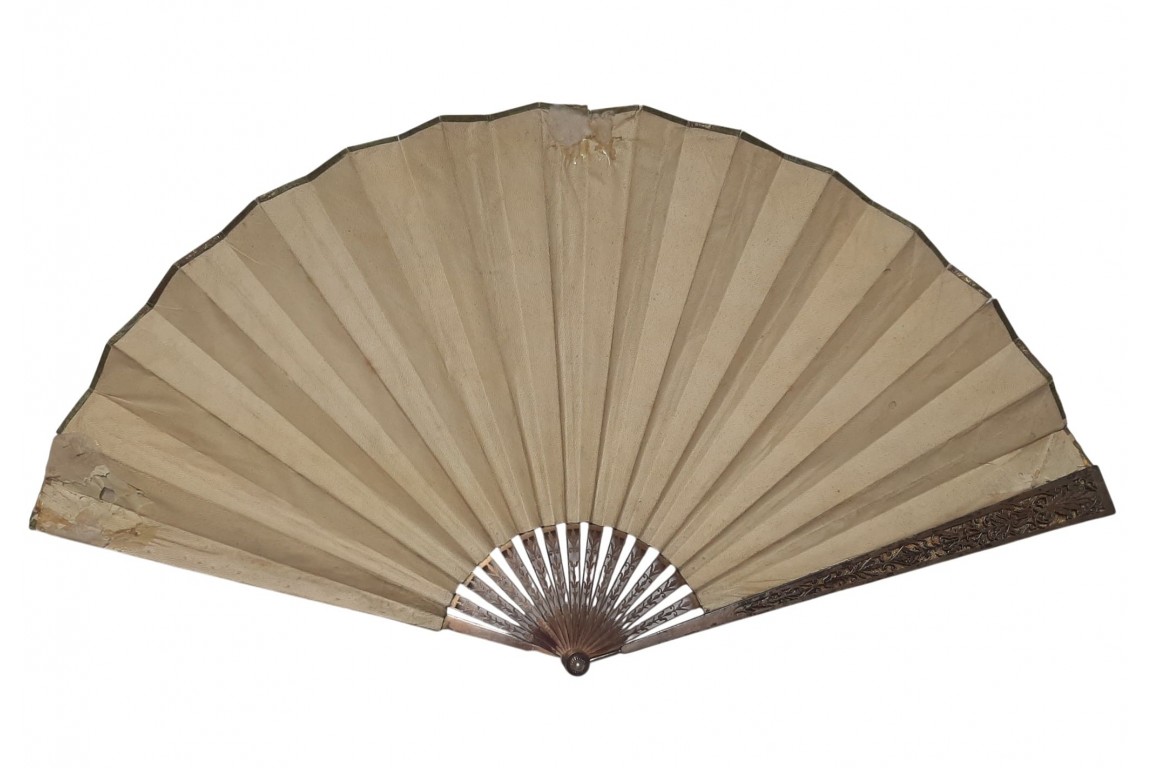 The bay of Napoli, fan circa 1800–1815