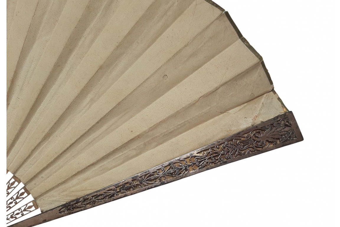 The bay of Napoli, fan circa 1800–1815
