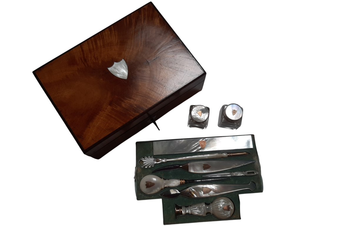Writing set, 19th century
